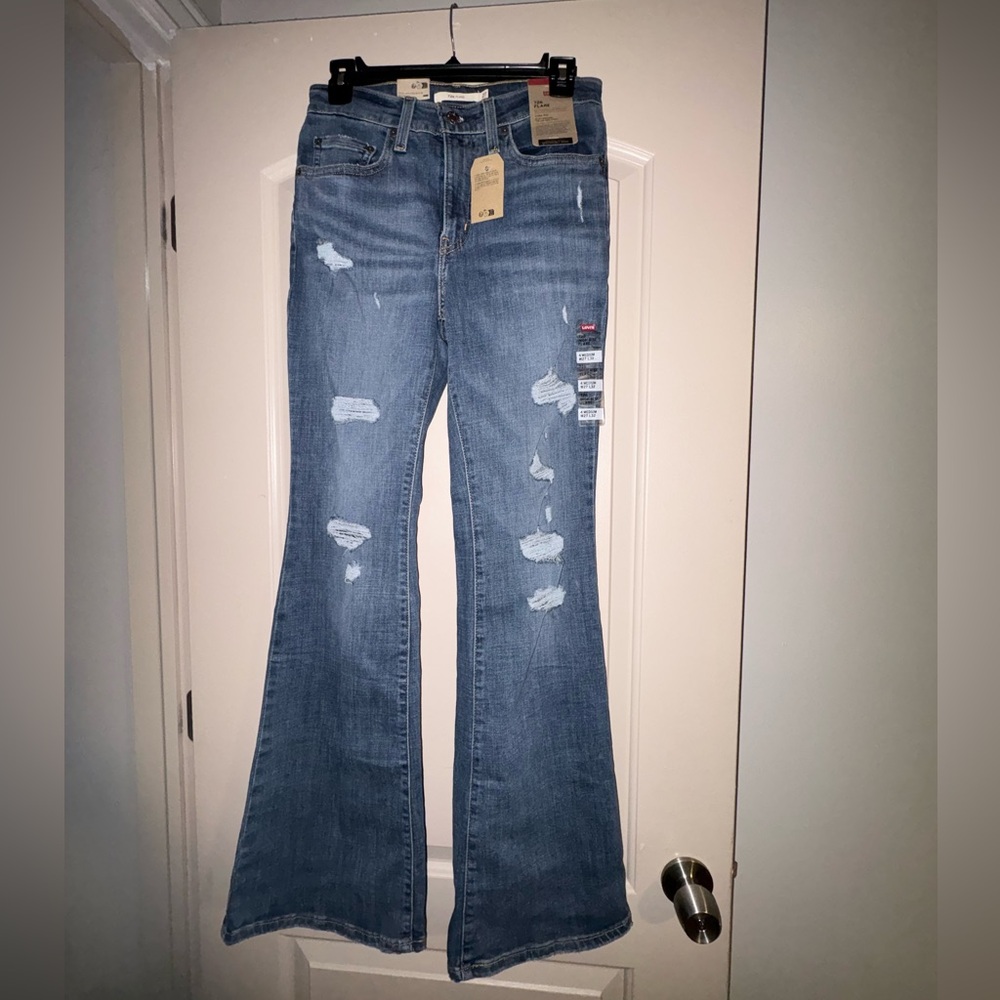 Levi's 726 High-Rise Flare Jeans